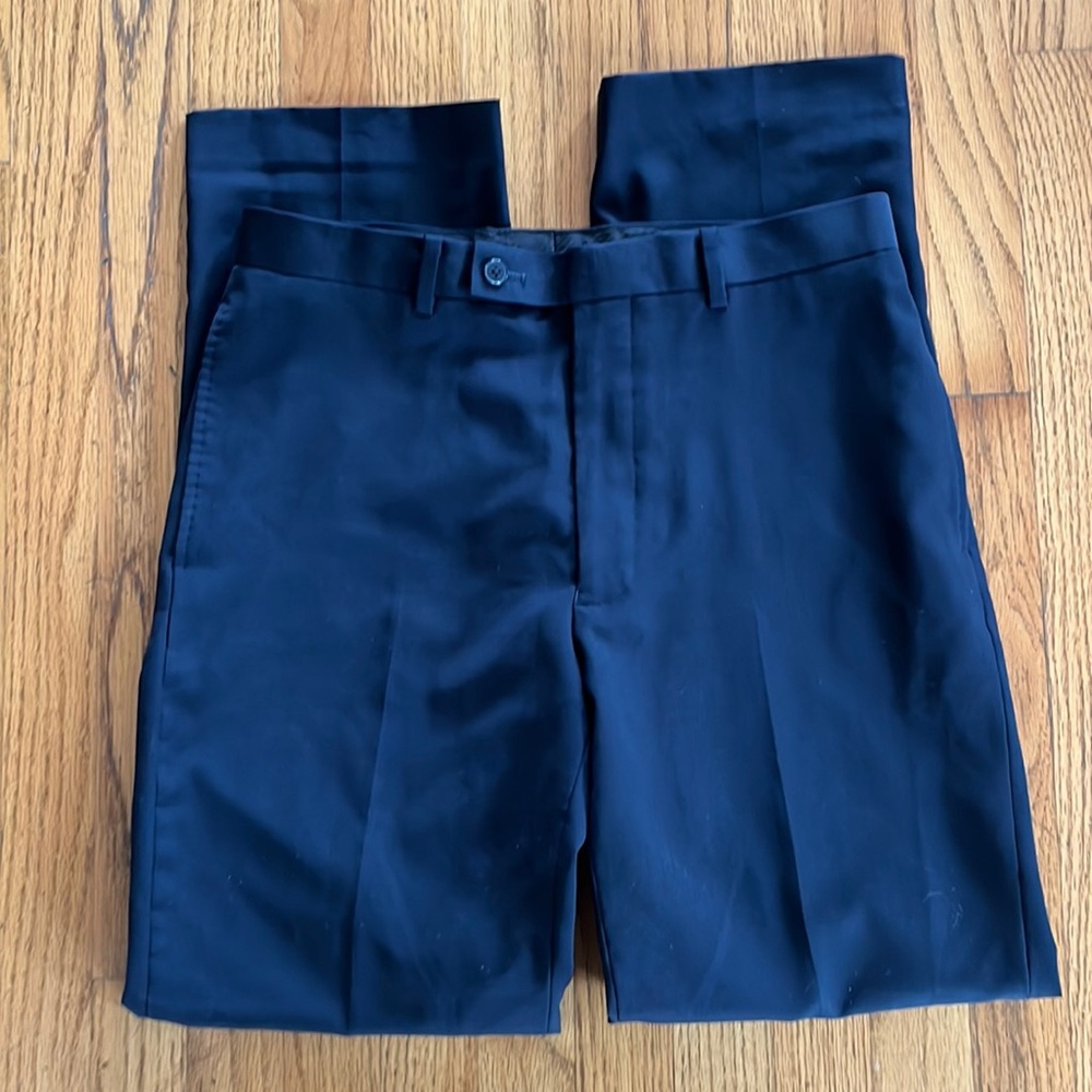 Calvin Klein 32x32 navy blue wool dress slacks